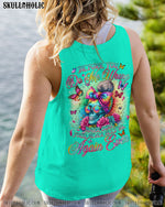 BLISSCORNERS A MOUTH I CAN'T CONTROL MESSY BUN SKULL ALL OVER PRINT