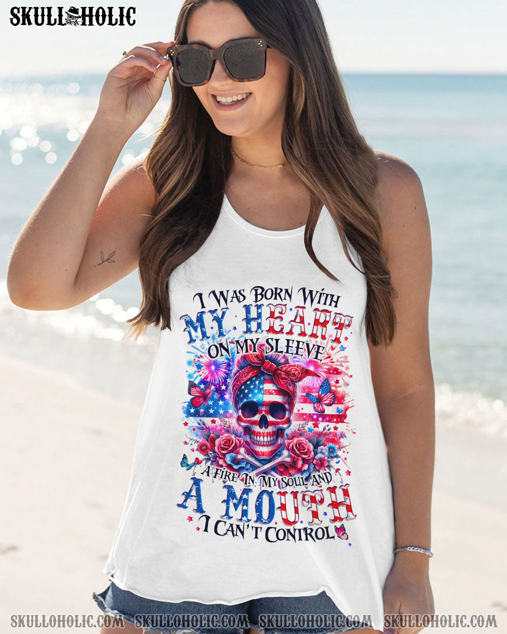 BLISSCORNERS YOU COULDN'T HANDLE ME MESSY BUN ALL OVER PRINT