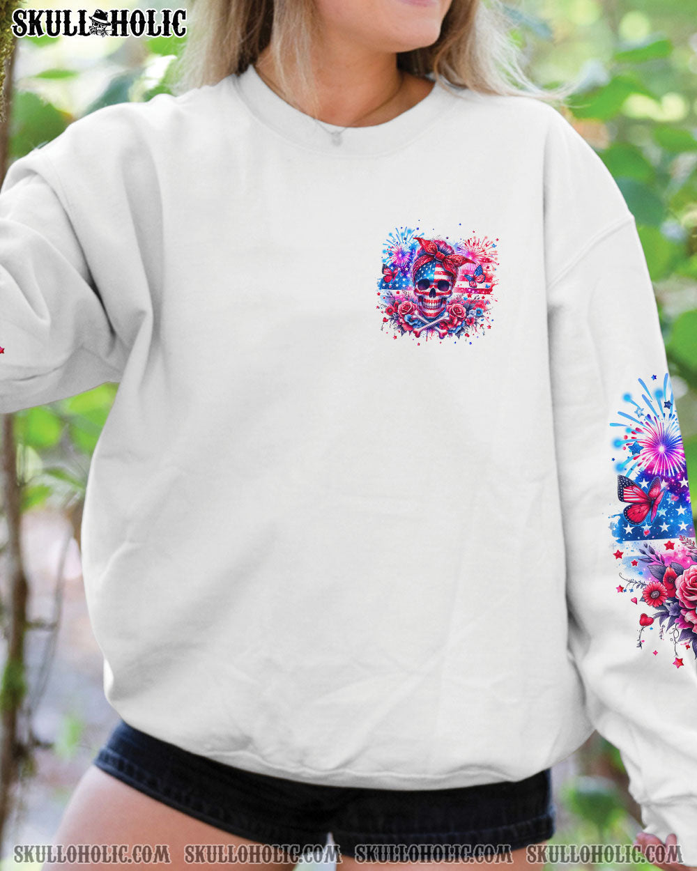 BLISSCORNERS YOU COULDN'T HANDLE ME MESSY BUN ALL OVER PRINT