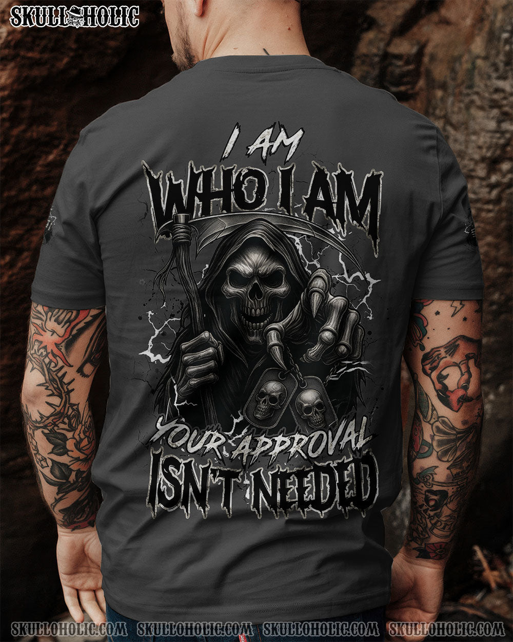 BLISSCORNERS I AM WHO I AM ALL OVER PRINT