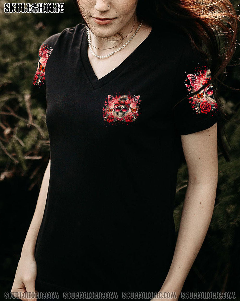 BLISSCORNERS DON'T LIKE ME FCK OFF PROBLEM SOLVED MESSY BUN SKULL ALL OVER PRINT