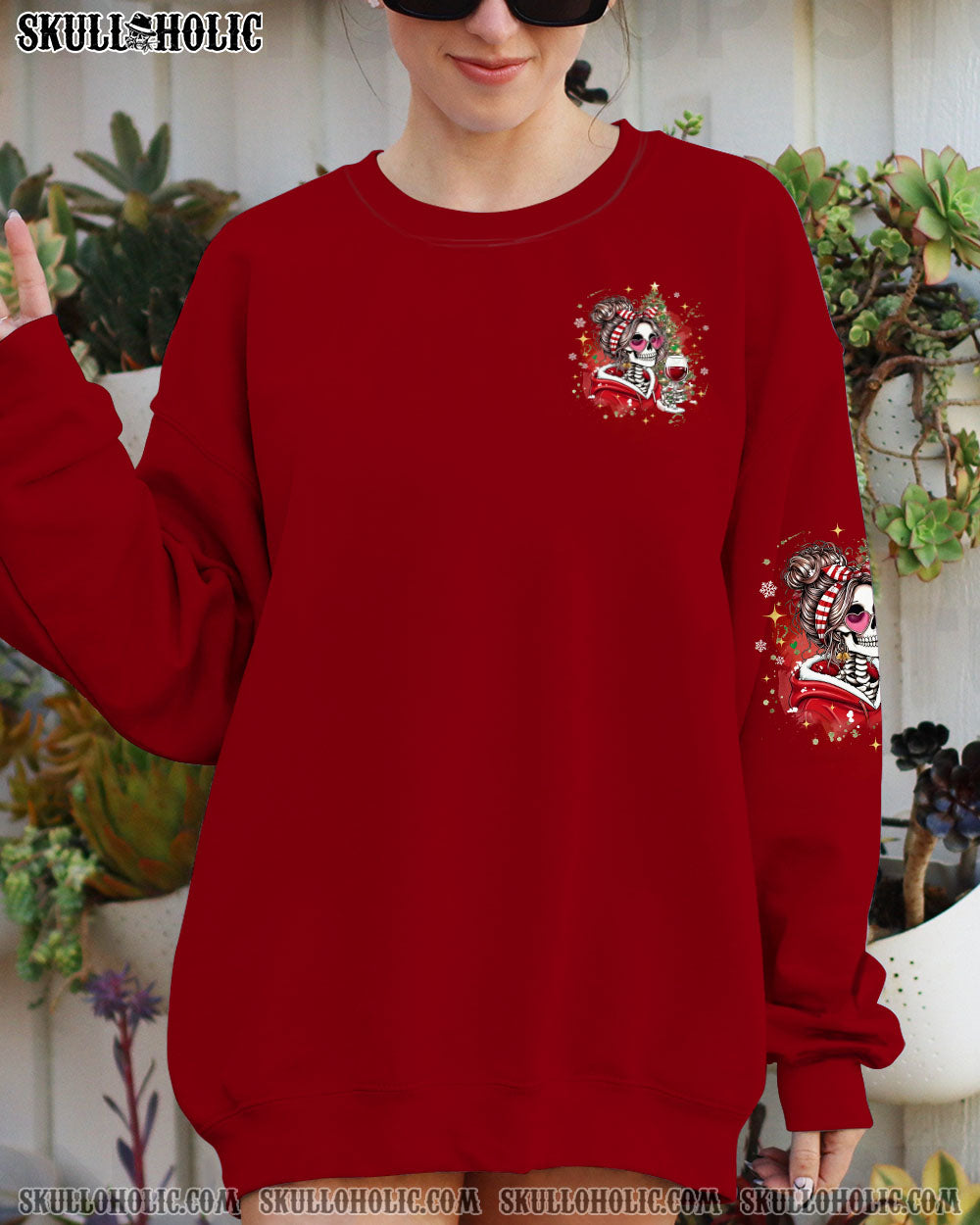 BLISSCORNERS SHE IS SUNSHINE MESSY BUN ALL OVER PRINT