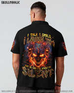 BLISSCORNERS BE CAREFUL WHEN I'M SILENT ALL OVER PRINT