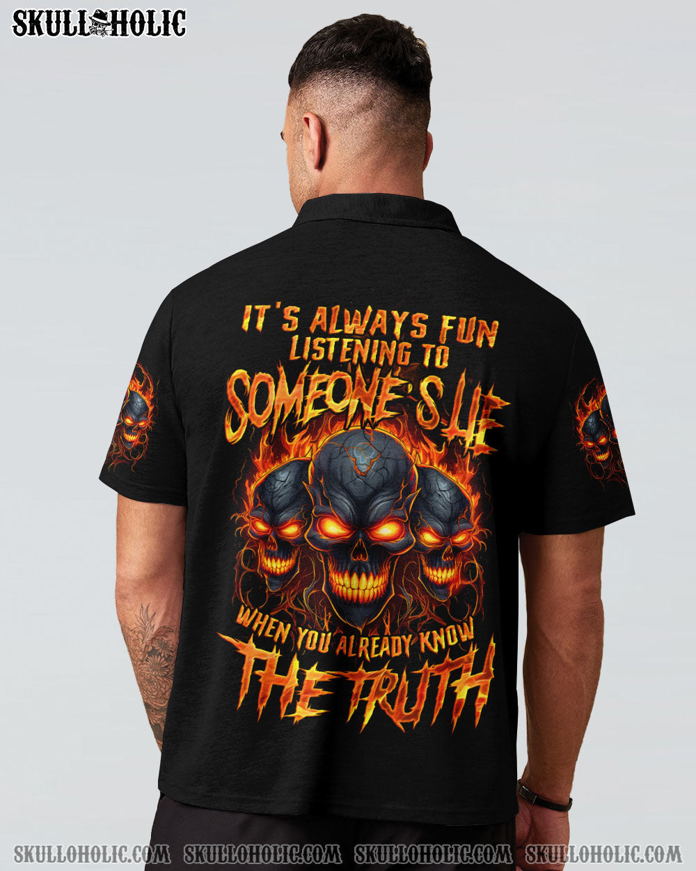 BLISSCORNERS WHEN YOU ALREADY KNOW THE TRUTH SKULL ALL OVER PRINT