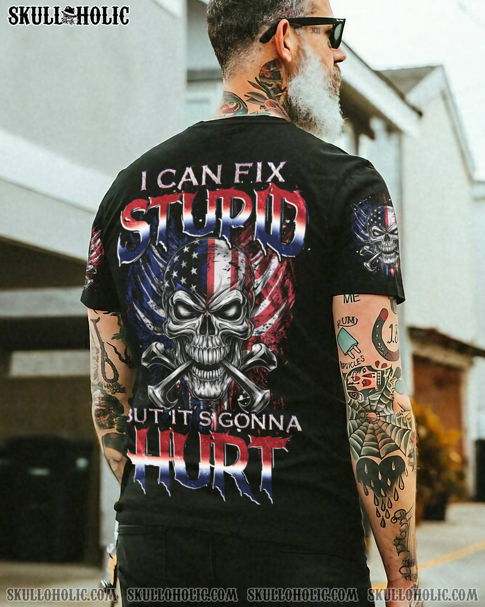 BLISSCORNERS I CAN FIX STUPID BUT IT'S GONNA HURT ALL OVER PRINT