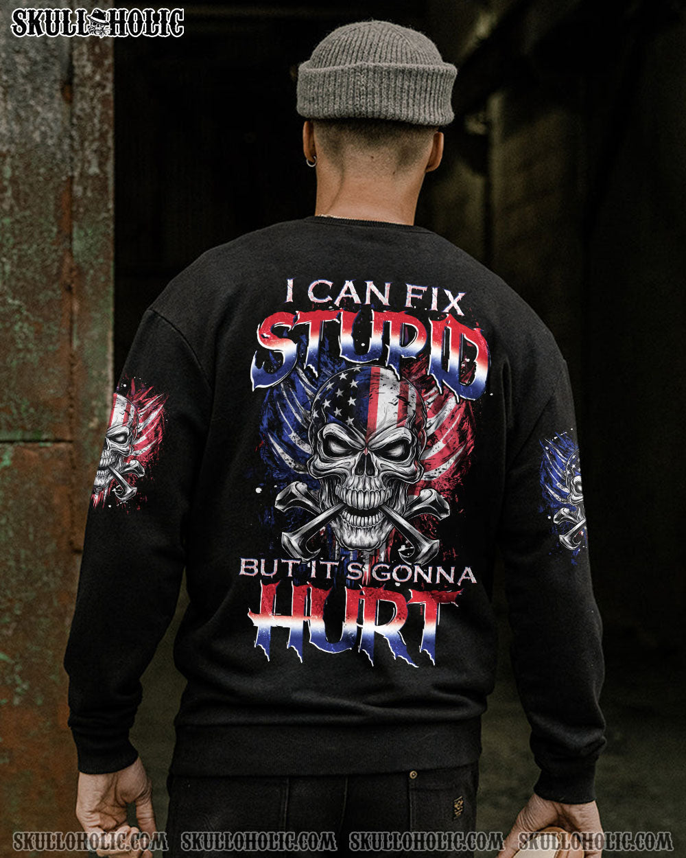 BLISSCORNERS I CAN FIX STUPID BUT IT'S GONNA HURT ALL OVER PRINT