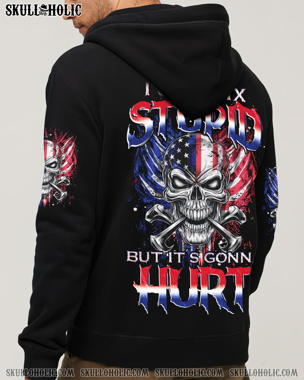 BLISSCORNERS I CAN FIX STUPID BUT IT'S GONNA HURT ALL OVER PRINT