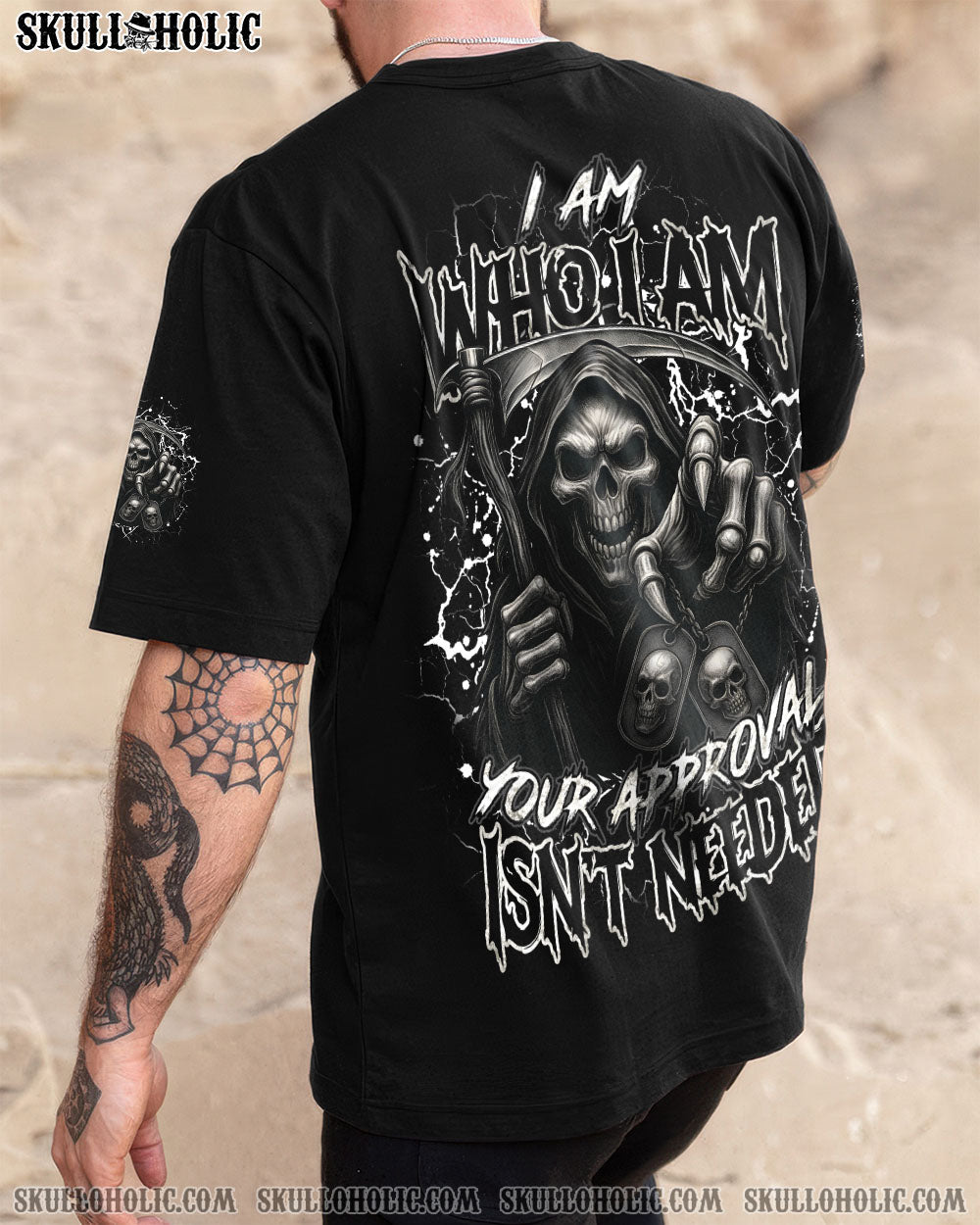 BLISSCORNERS I AM WHO I AM ALL OVER PRINT