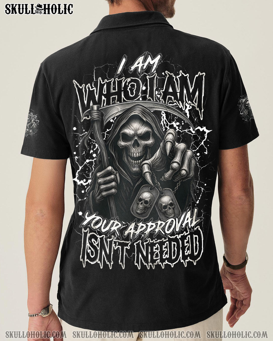 BLISSCORNERS I AM WHO I AM ALL OVER PRINT