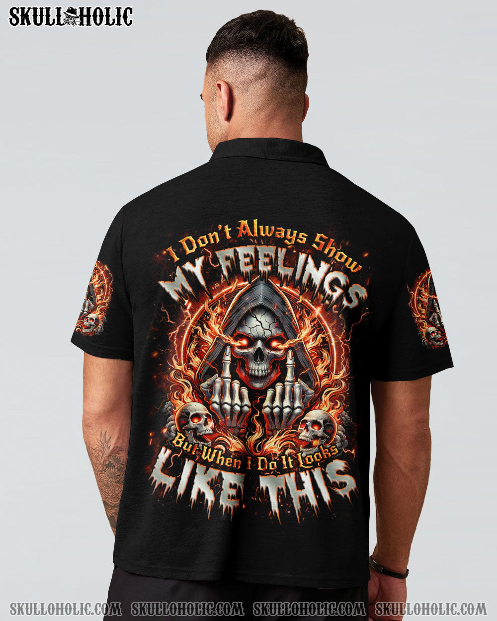 BLISSCORNERS I DON'T ALWAYS SHOW MY FEELINGS ALL OVER PRINT