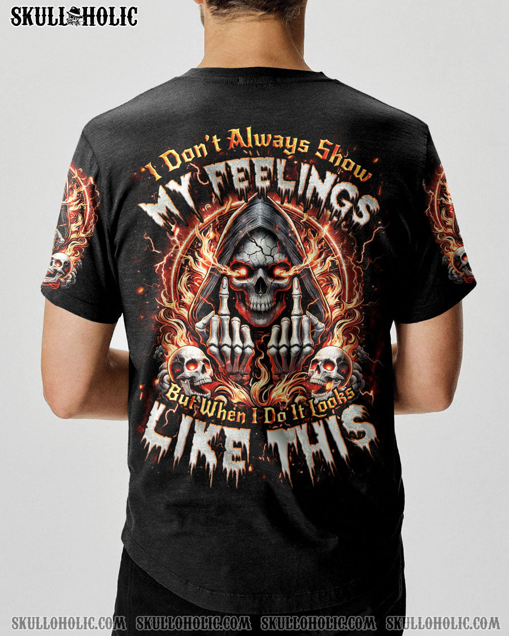 BLISSCORNERS I DON'T ALWAYS SHOW MY FEELINGS ALL OVER PRINT