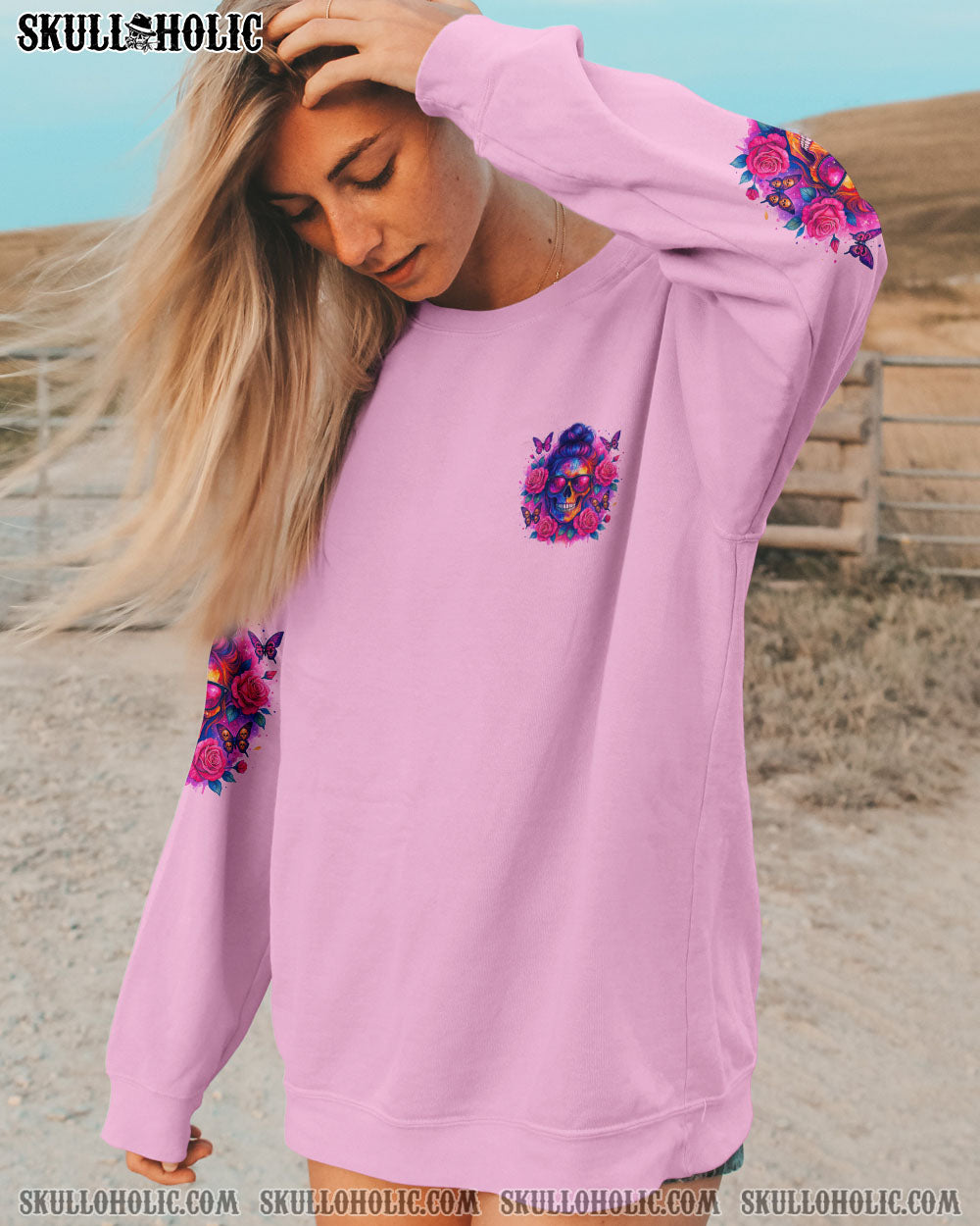 BLISSCORNERS I'M NOT JUST A MOM MESSY BUN ALL OVER PRINT