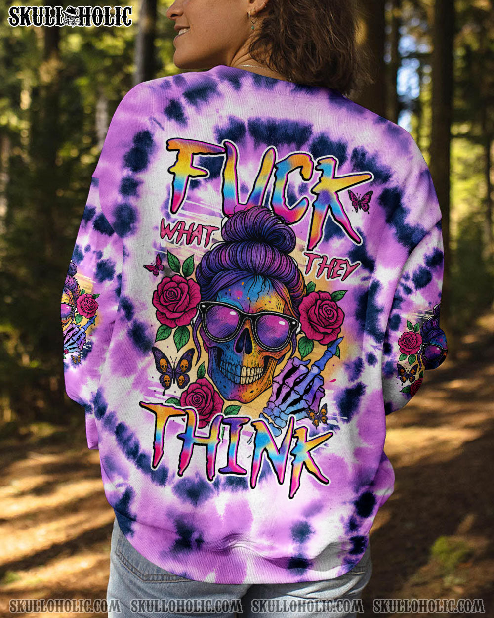 BLISSCORNERS F WHAT THEY THINK TIE DYE ALL OVER PRINT