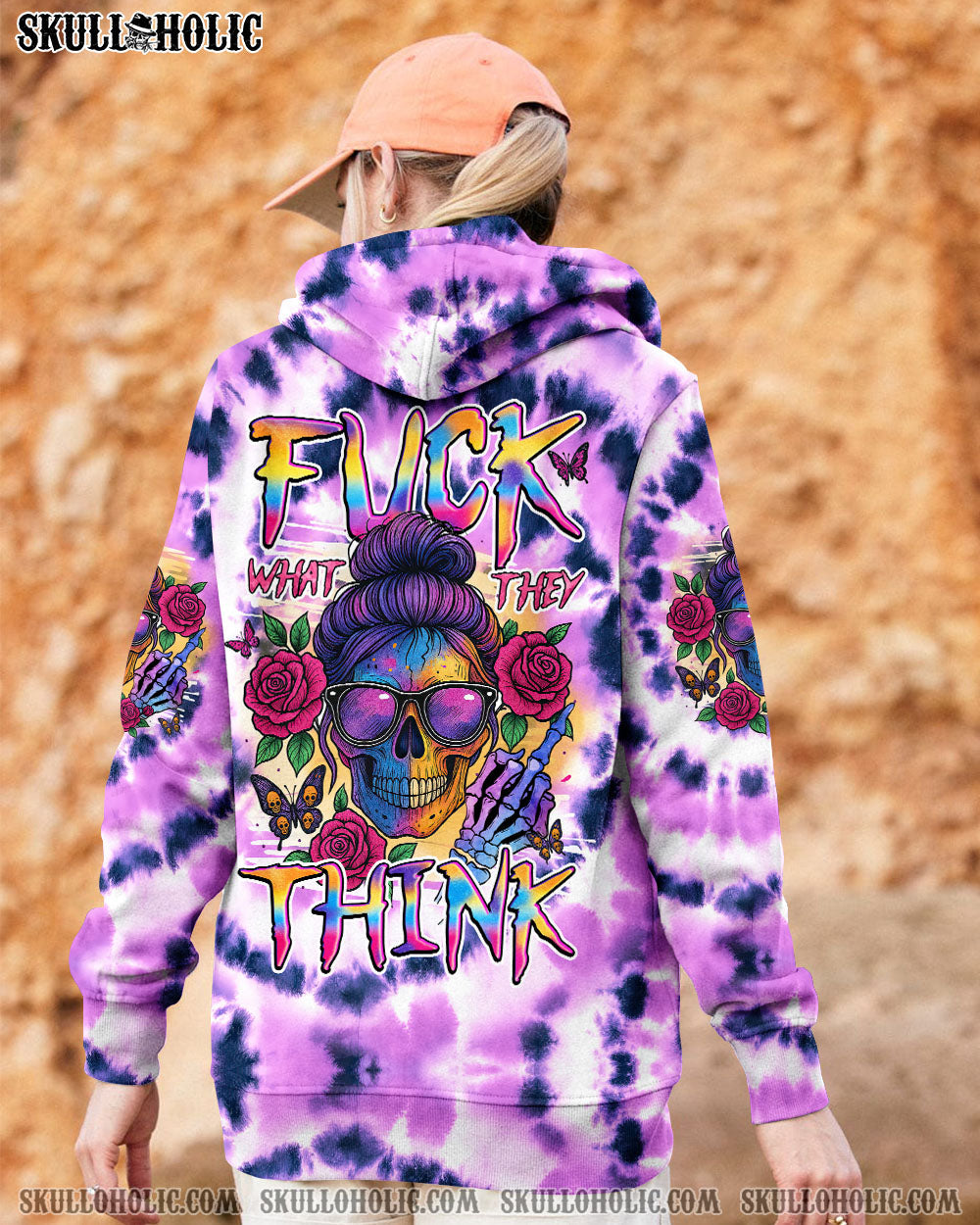BLISSCORNERS F WHAT THEY THINK TIE DYE ALL OVER PRINT