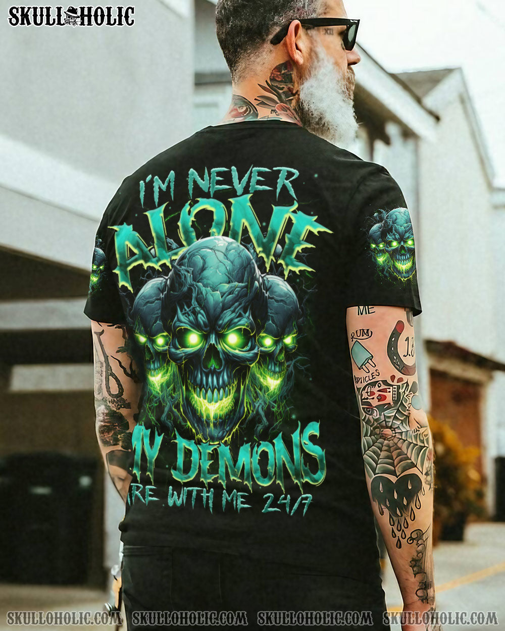 BLISSCORNERS I'M NEVER ALONE ALL OVER PRINT
