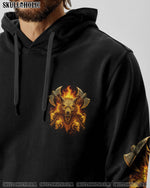 BLISSCORNERS BETTER TO BE A WOLF OF ODIN THAN A LAMB OF GOD VIKING SKULL ALL OVER PRINT