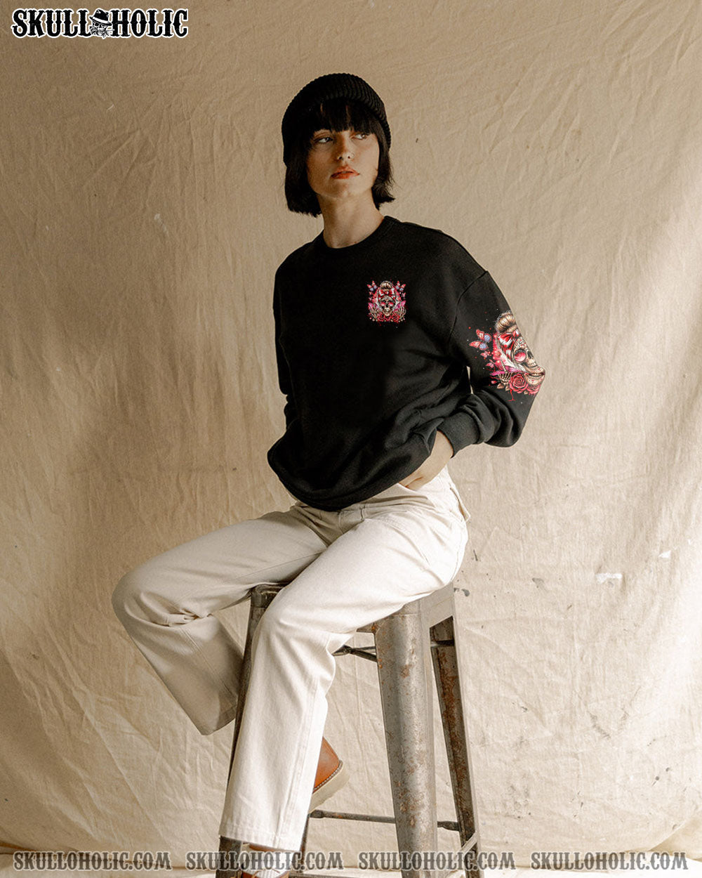 BLISSCORNERS I'M A B DON'T TRY ME MESSY BUN ALL OVER PRINT
