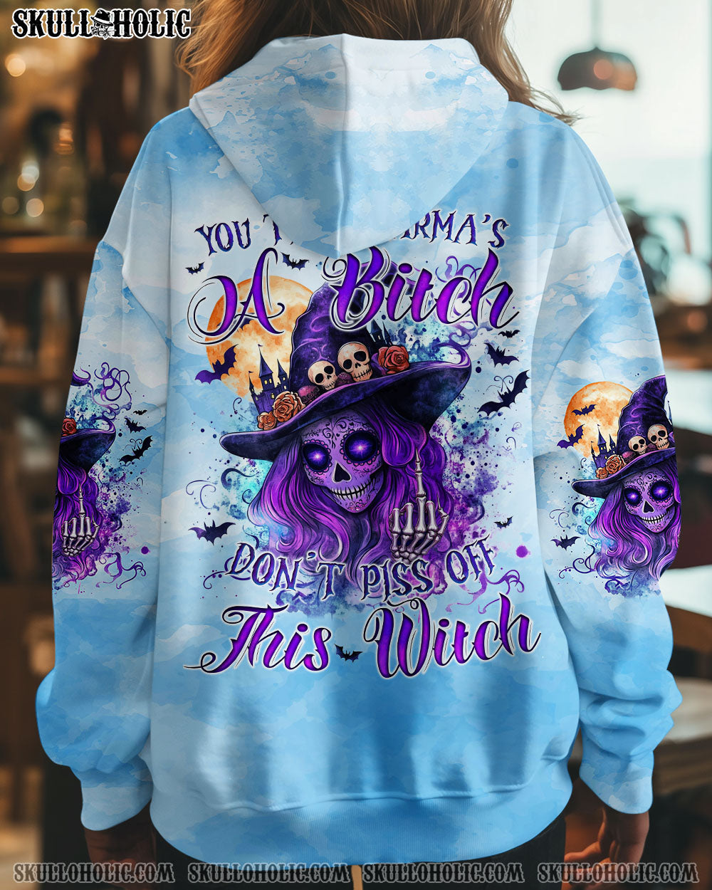BLISSCORNERS DON'T PISS OFF THIS WITCH HALLOWEEN ALL OVER PRINT