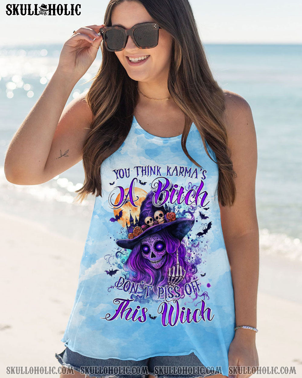 BLISSCORNERS DON'T PISS OFF THIS WITCH HALLOWEEN ALL OVER PRINT