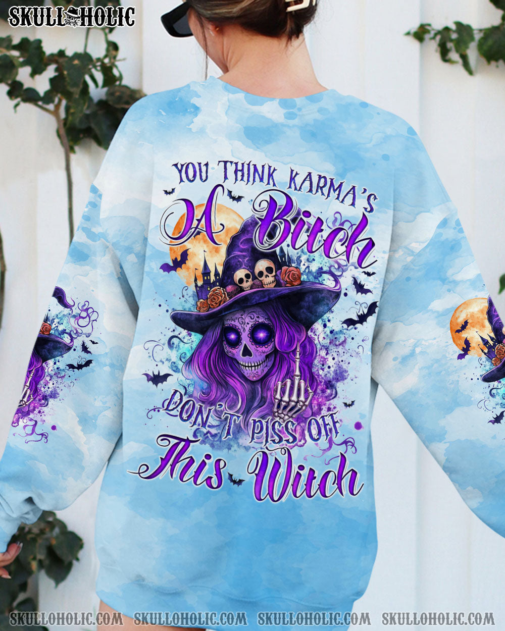 BLISSCORNERS DON'T PISS OFF THIS WITCH HALLOWEEN ALL OVER PRINT