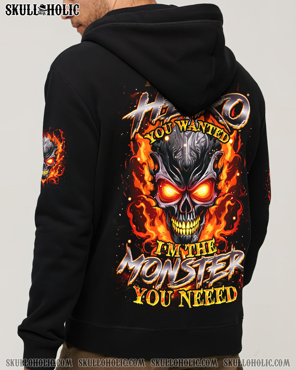 BLISSCORNERS I'M THE MONSTER YOU NEEDED ALL OVER PRINT