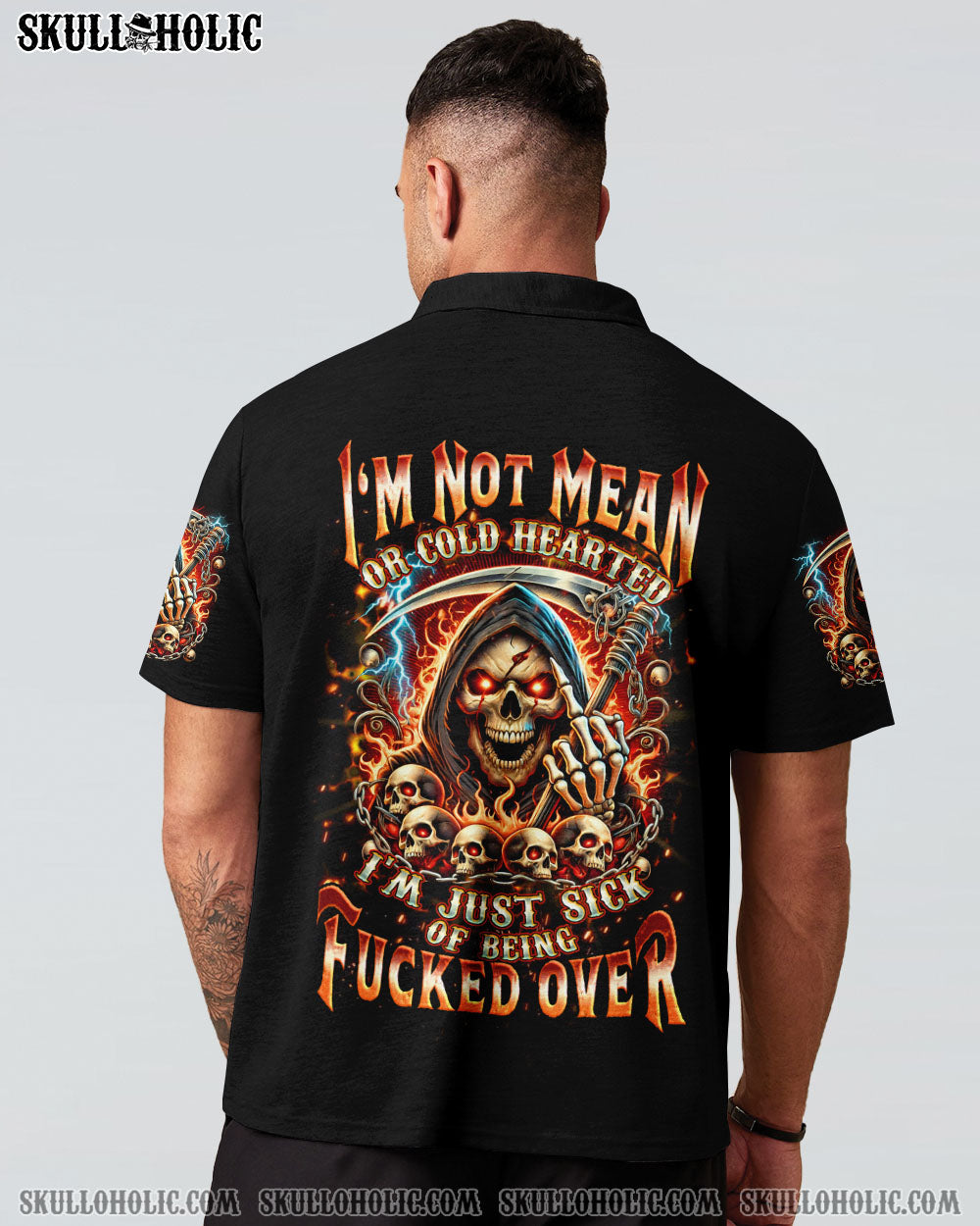 BLISSCORNERS I'M NOT MEAN OR COLD HEARTED ALL OVER PRINT