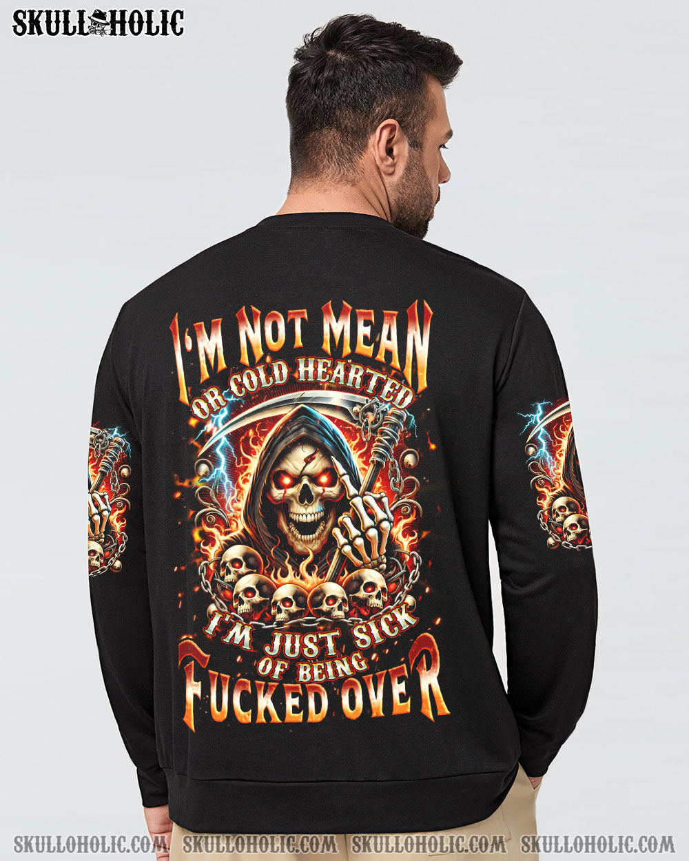 BLISSCORNERS I'M NOT MEAN OR COLD HEARTED ALL OVER PRINT