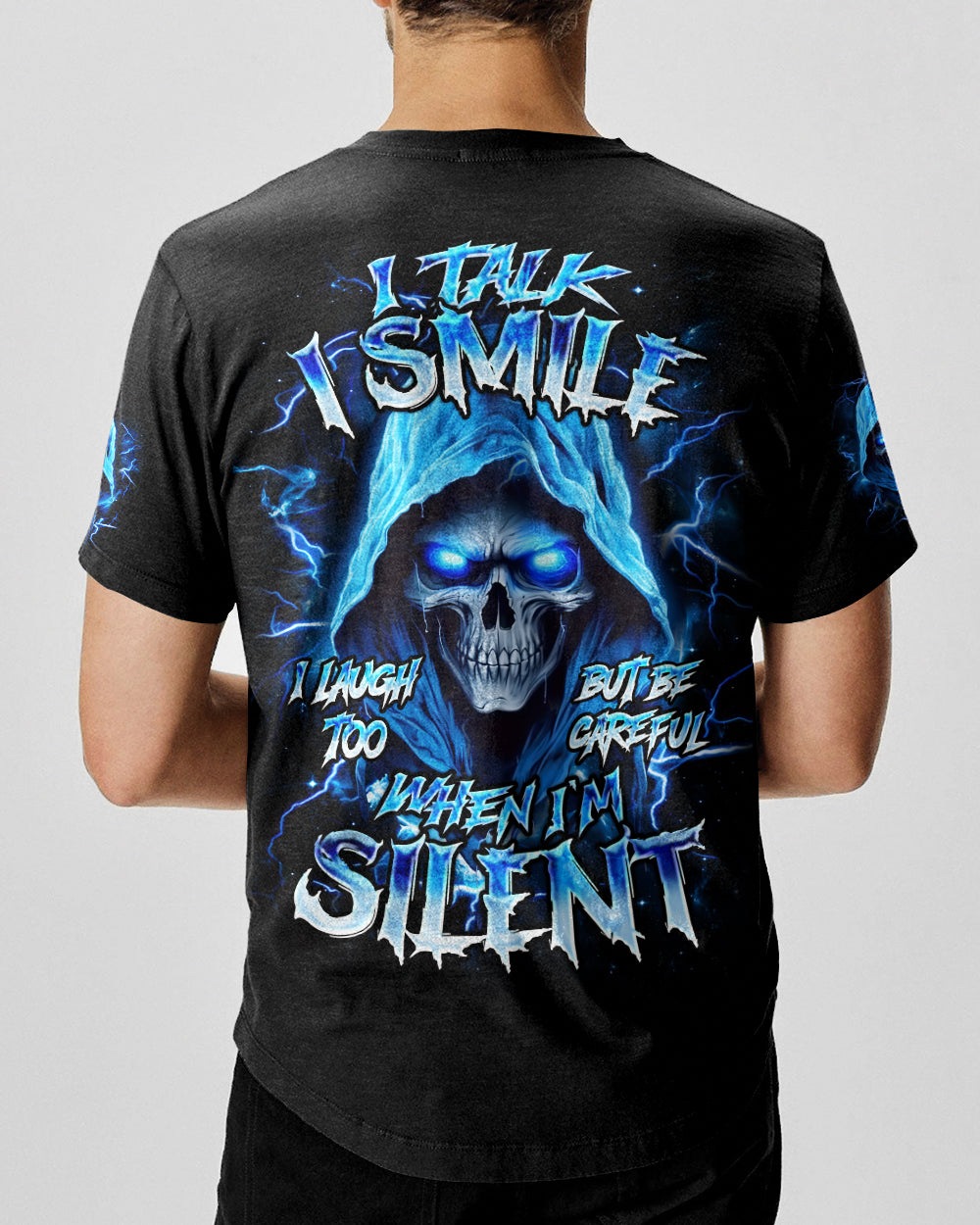 BLISSCORNERS BE CAREFUL WHEN I AM SILENT ALL OVER PRINT
