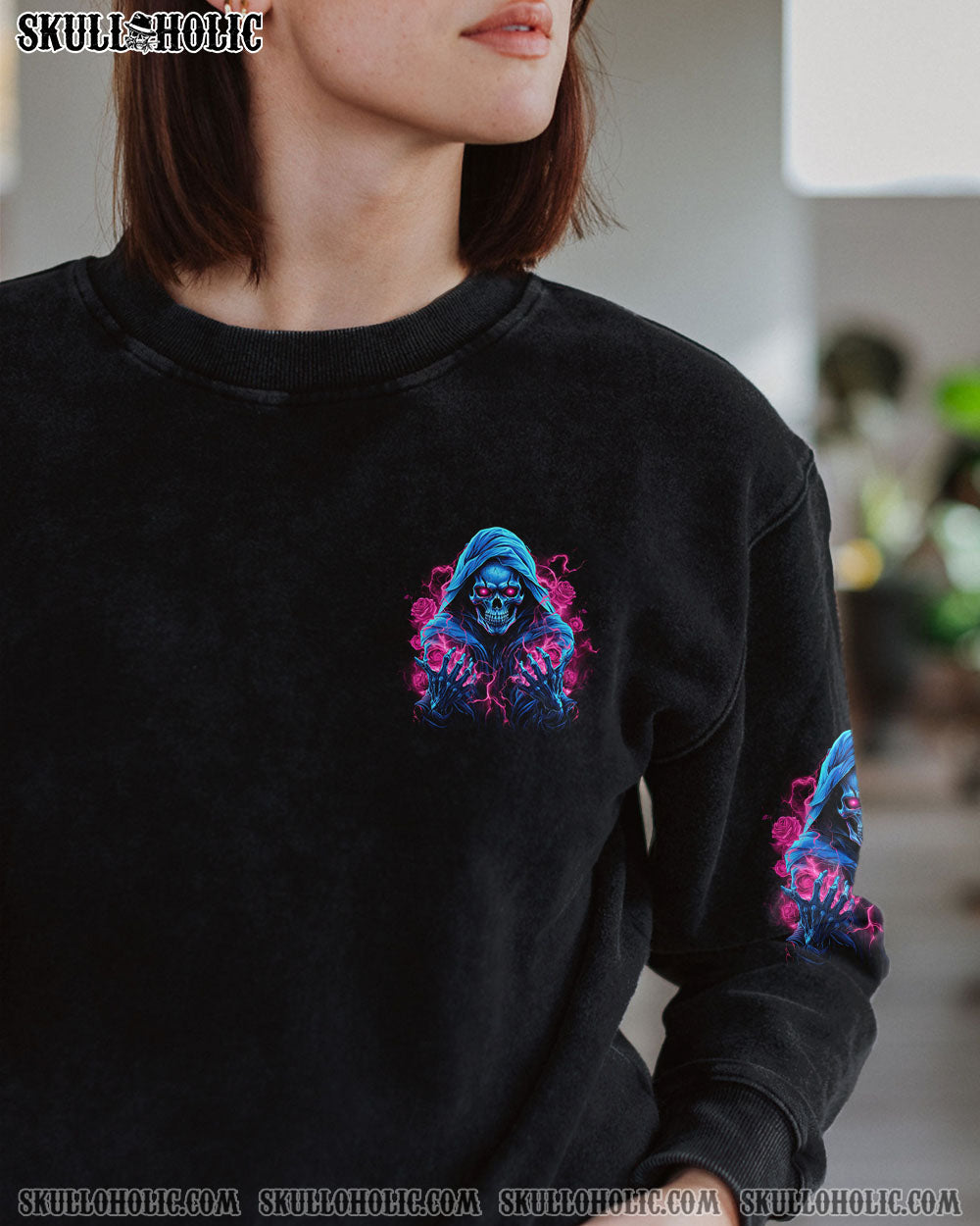 BLISSCORNERS I AM THE STORM SKULL ALL OVER PRINT
