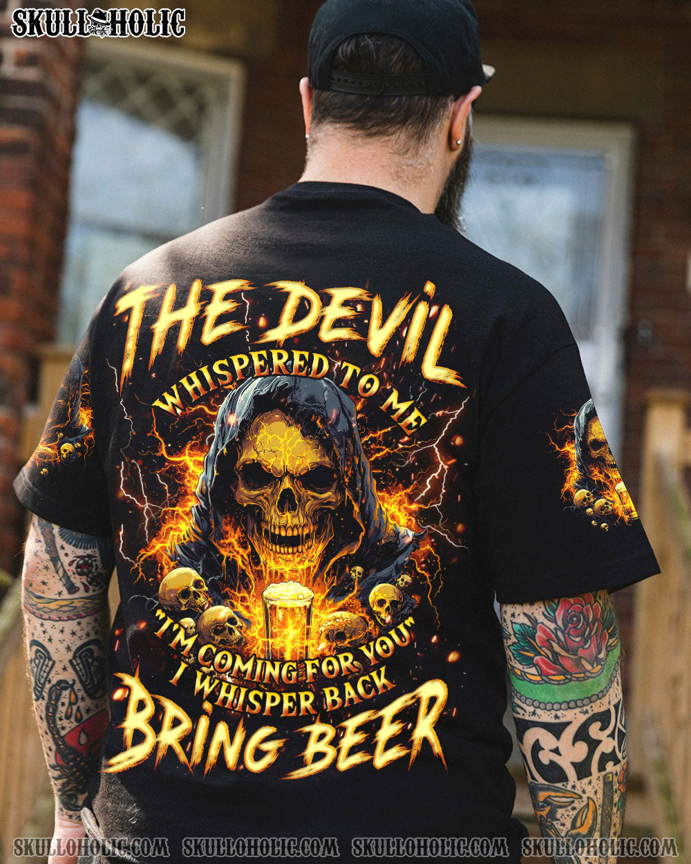BLISSCORNERS THE DEVIL WHISPERED TO ME ALL OVER PRINT