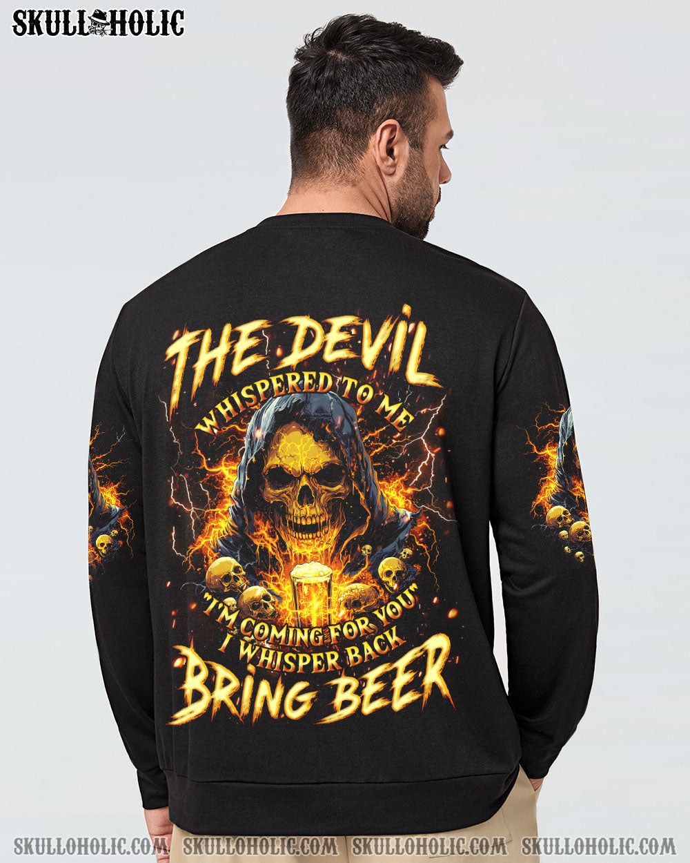 BLISSCORNERS THE DEVIL WHISPERED TO ME ALL OVER PRINT