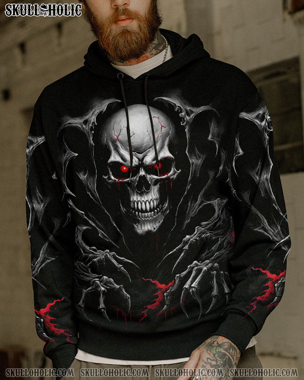 BLISSCORNERS YOU CAN'T DEFEAT YOUR DEMONS ALL OVER PRINT