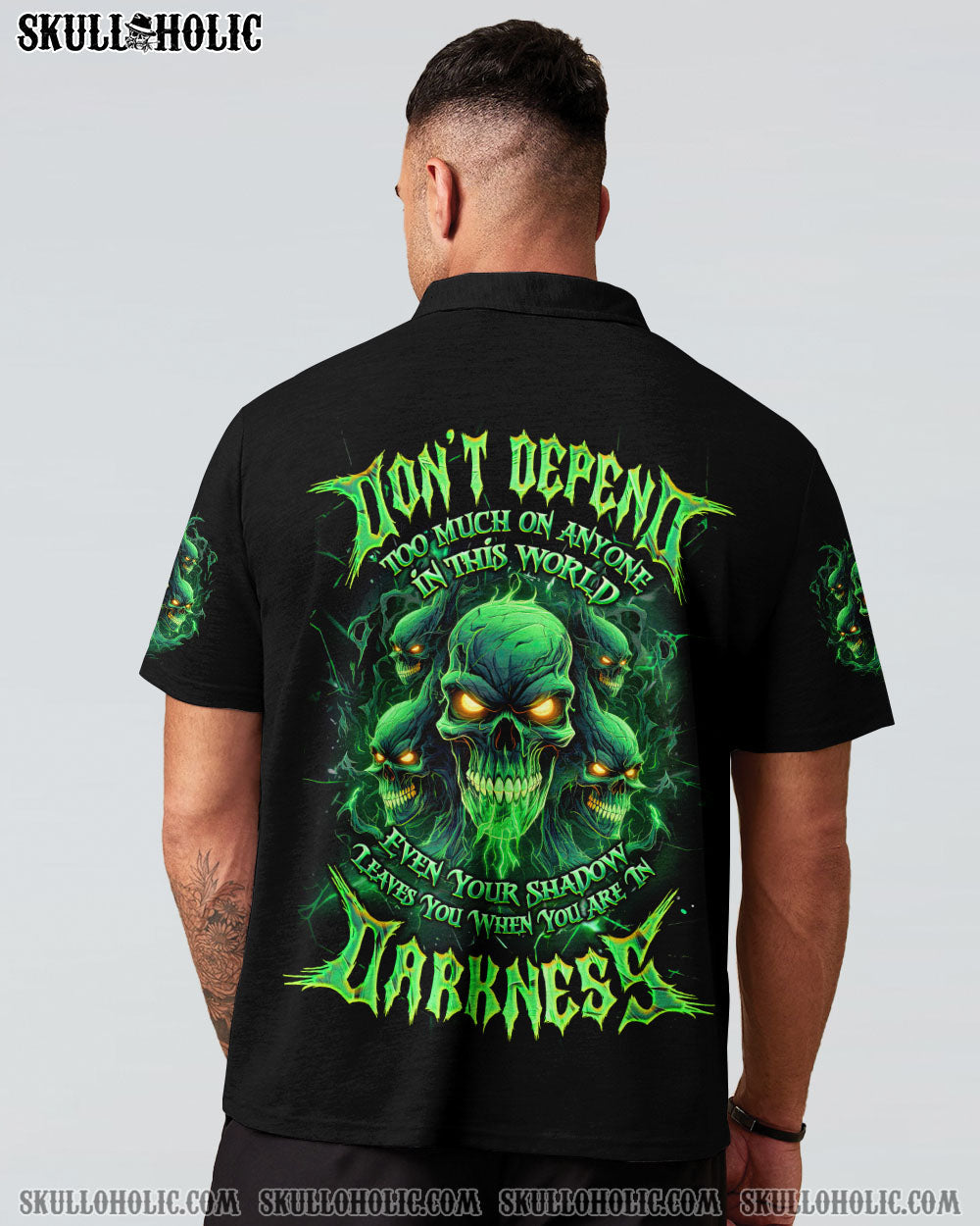 BLISSCORNERS DON'T DEPEND TOO MUCH ON ANYONE ALL OVER PRINT