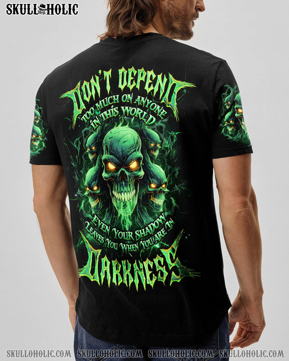 BLISSCORNERS DON'T DEPEND TOO MUCH ON ANYONE ALL OVER PRINT
