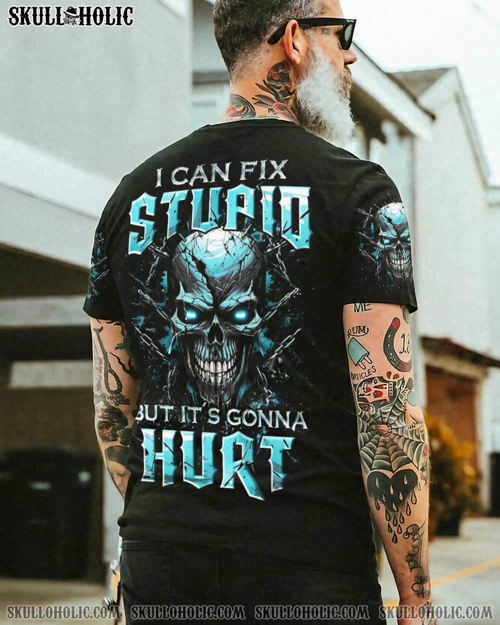 BLISSCORNERS I CAN FIX STUPID BUT IT'S GONNA HURT ALL OVER PRINT
