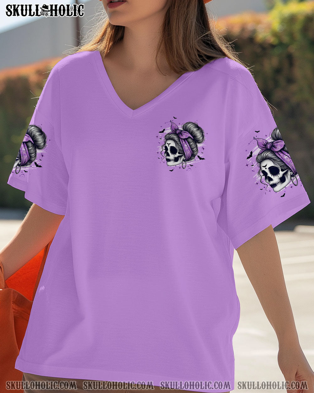 BLISSCORNERS SHE WAS A REBEL FULL OF SIN AND SUNSHINE MESSY BUN ALL OVER PRINT