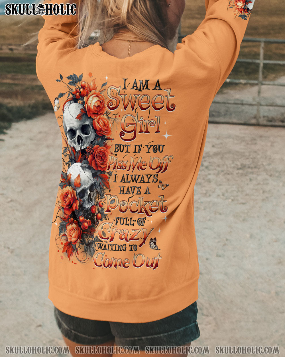 BLISSCORNERS I AM A SWEET GIRL ALL OVER PRINT
