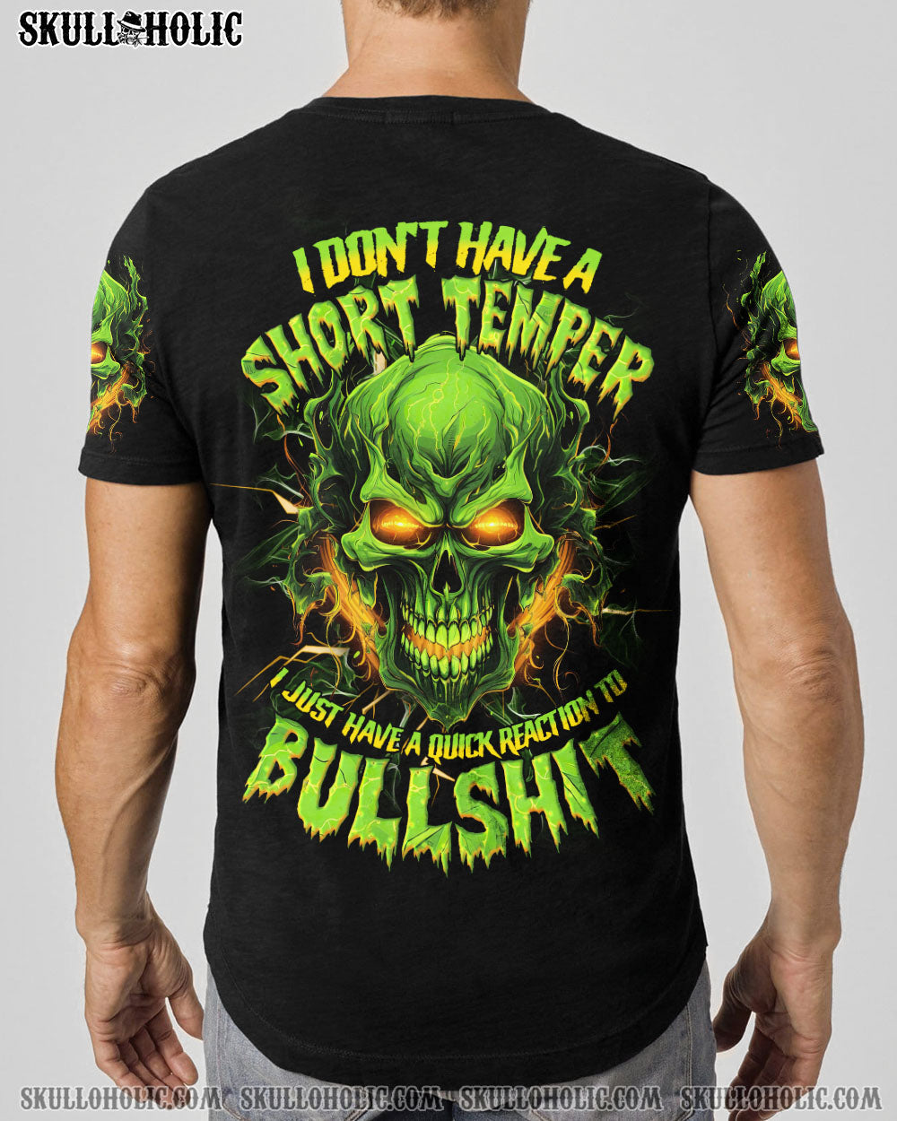BLISSCORNERS I DON'T HAVE A SHORT TEMPER ALL OVER PRINT