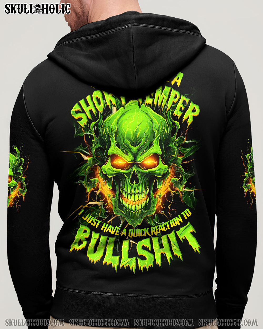 BLISSCORNERS I DON'T HAVE A SHORT TEMPER ALL OVER PRINT