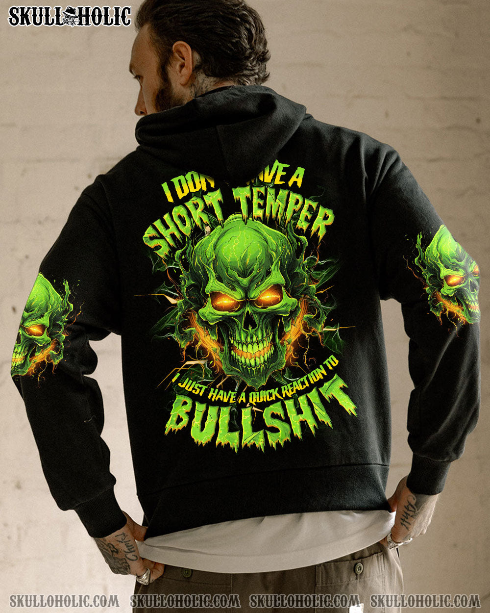 BLISSCORNERS I DON'T HAVE A SHORT TEMPER ALL OVER PRINT