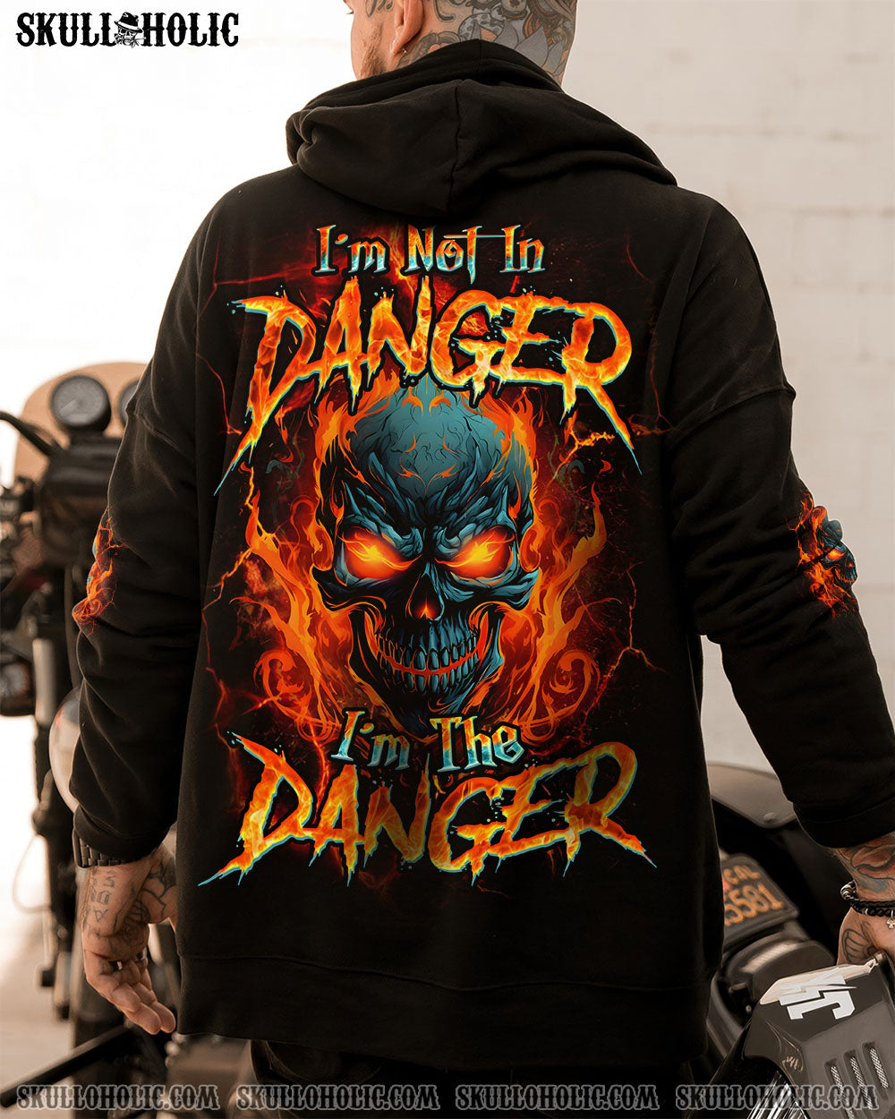 BLISSCORNERS I'M THE DANGER ALL OVER PRINT