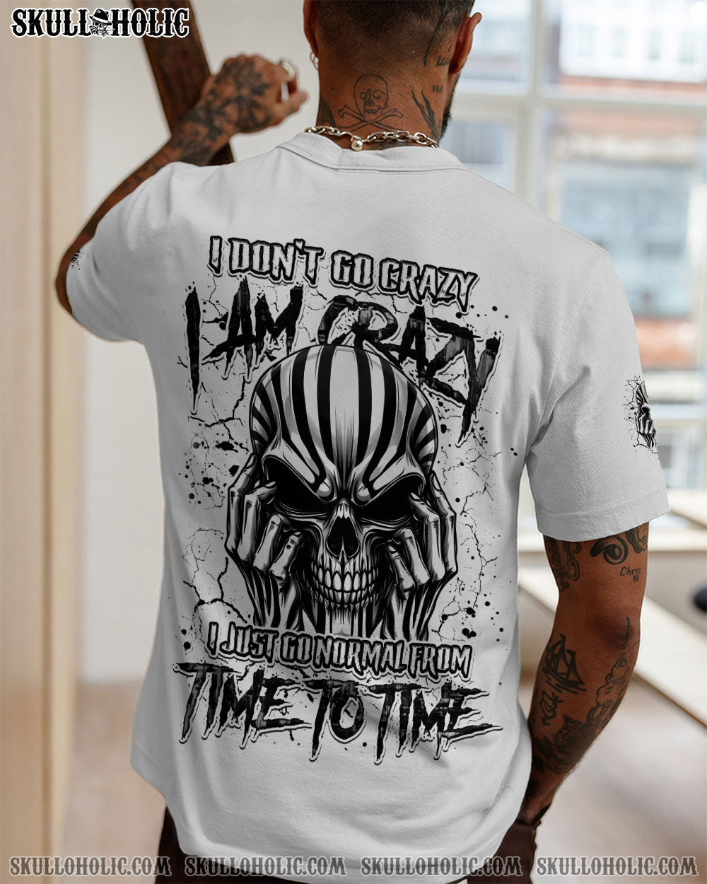 BLISSCORNERS I DON'T GO CRAZY ALL OVER PRINT