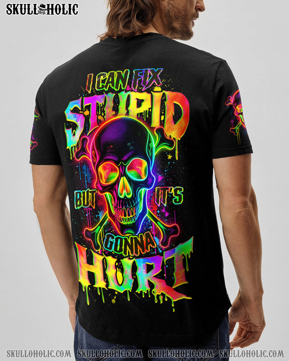 BLISSCORNERS I CAN FIX STUPID BUT IT'S GONNA HURT ALL OVER PRINT