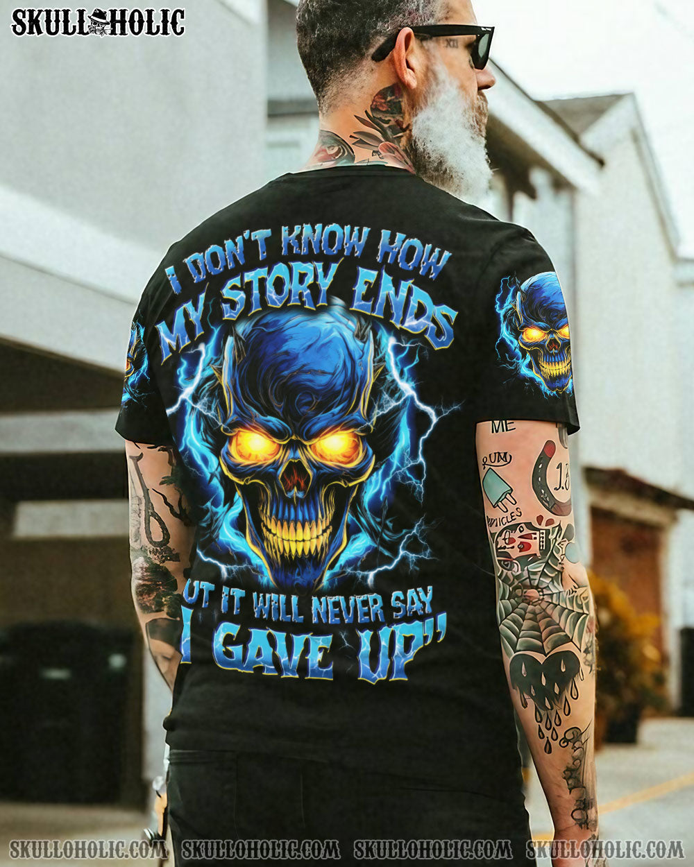 BLISSCORNERS I DON'T KNOW HOW MY STORY ENDS ALL OVER PRINT