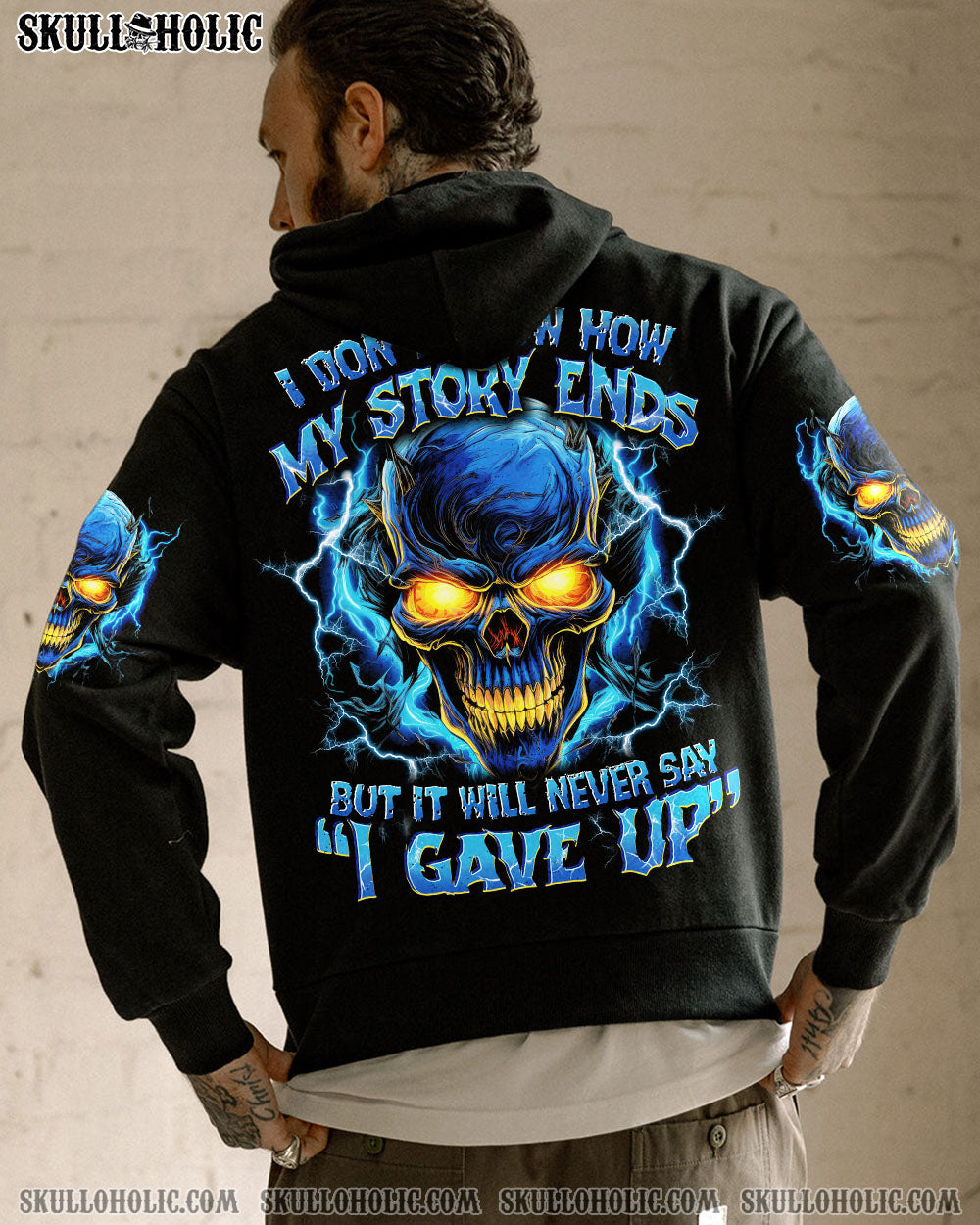 BLISSCORNERS I DON'T KNOW HOW MY STORY ENDS ALL OVER PRINT