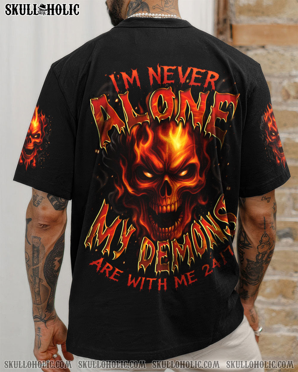 BLISSCORNERS I'M NEVER ALONE ALL OVER PRINT