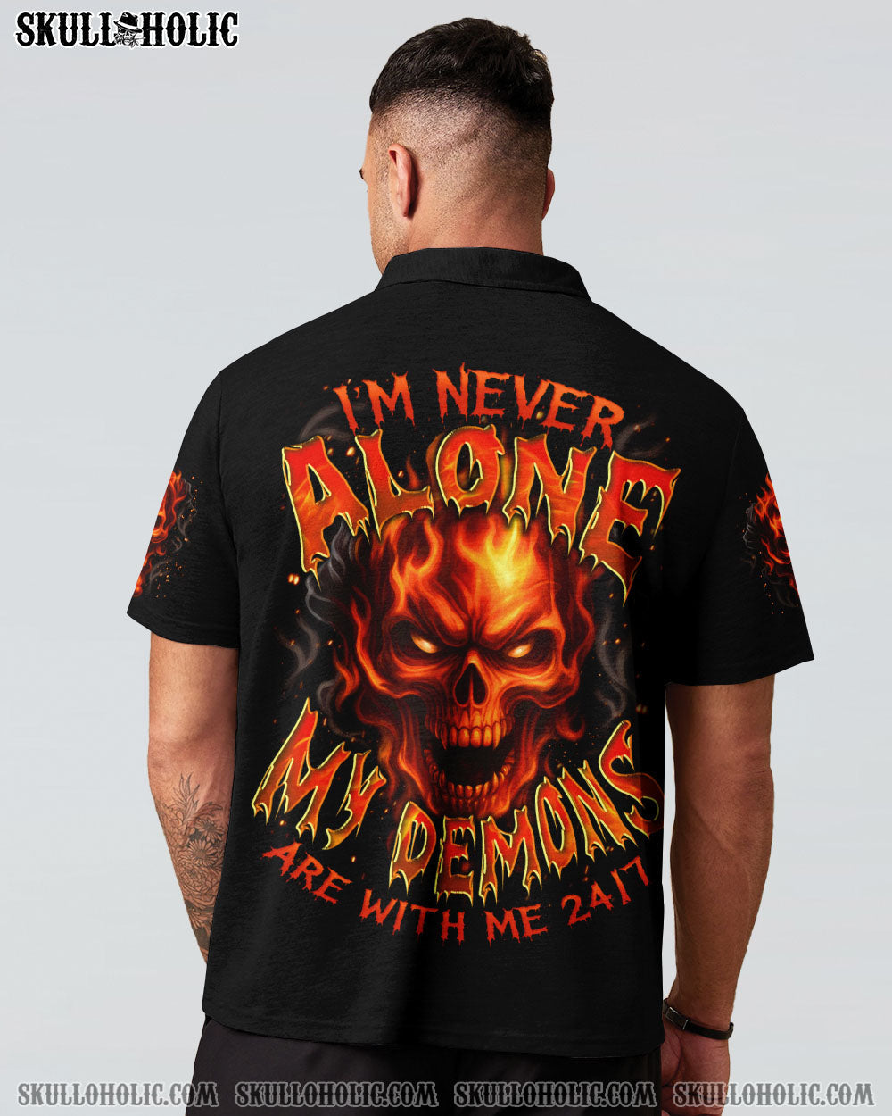 BLISSCORNERS I'M NEVER ALONE ALL OVER PRINT