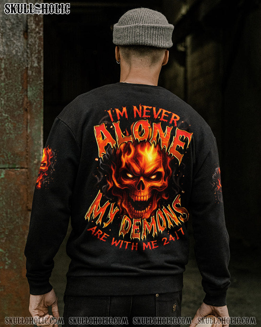 BLISSCORNERS I'M NEVER ALONE ALL OVER PRINT