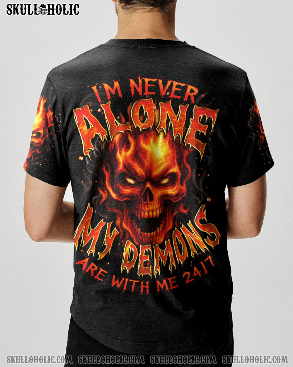 BLISSCORNERS I'M NEVER ALONE ALL OVER PRINT