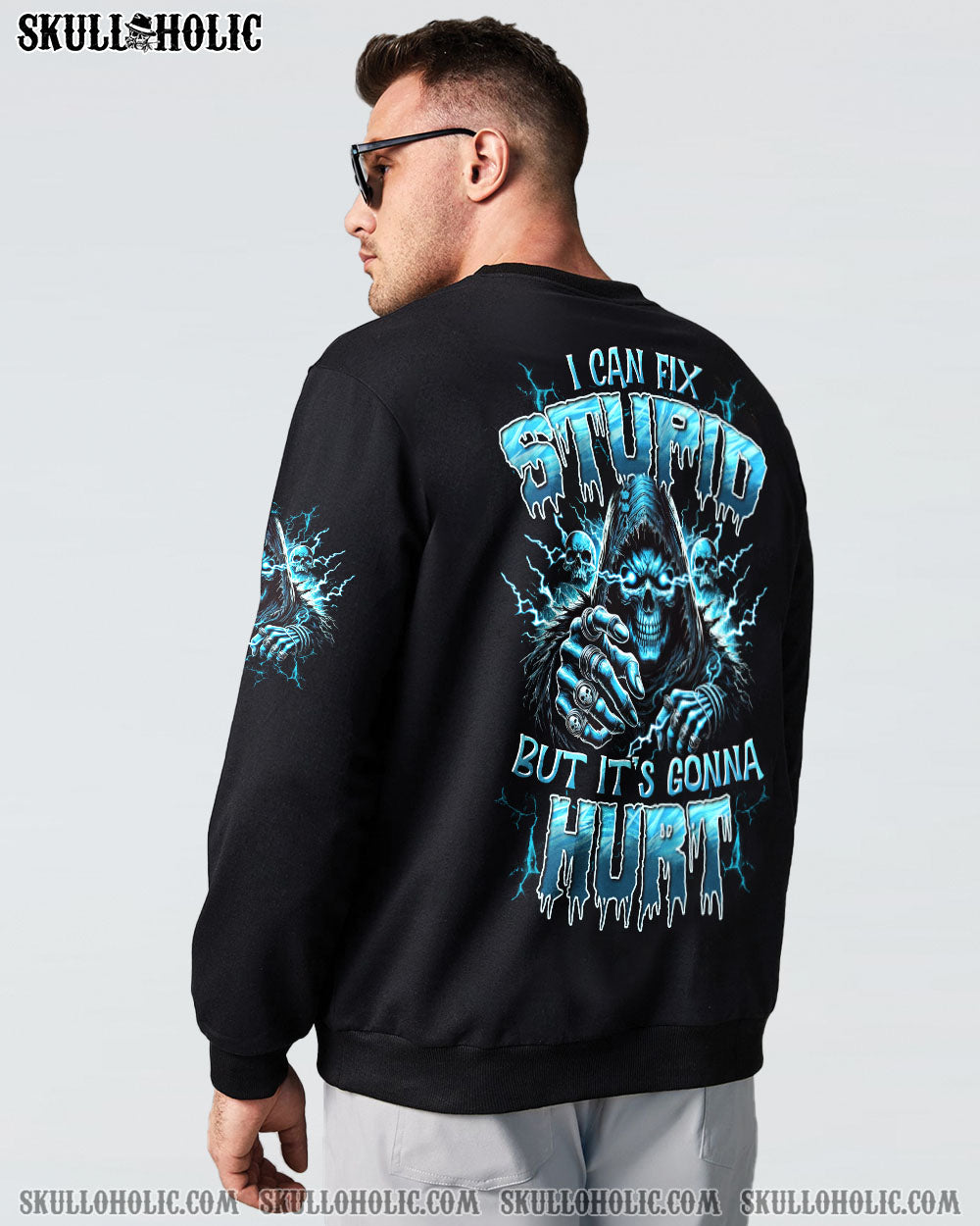 BLISSCORNERS I CAN FIX STUPID BUT IT'S GONNA HURT ALL OVER PRINT